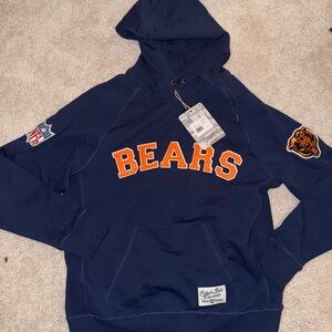 Ebbets Field Flannels Navy and Orange Bears Hoodie
